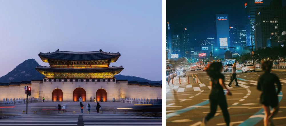 Istana Gyeongbokgung – Lapangan Gwanghwamun Square