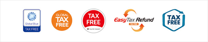 Global Blue TAX FREE / GLOBAL TAX FREE / TAX FREE / EasyTax Refund / TAX FREE